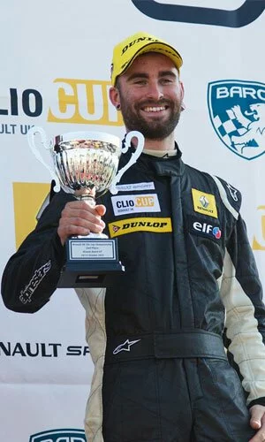 Paul Streather Clio Cup Trophy